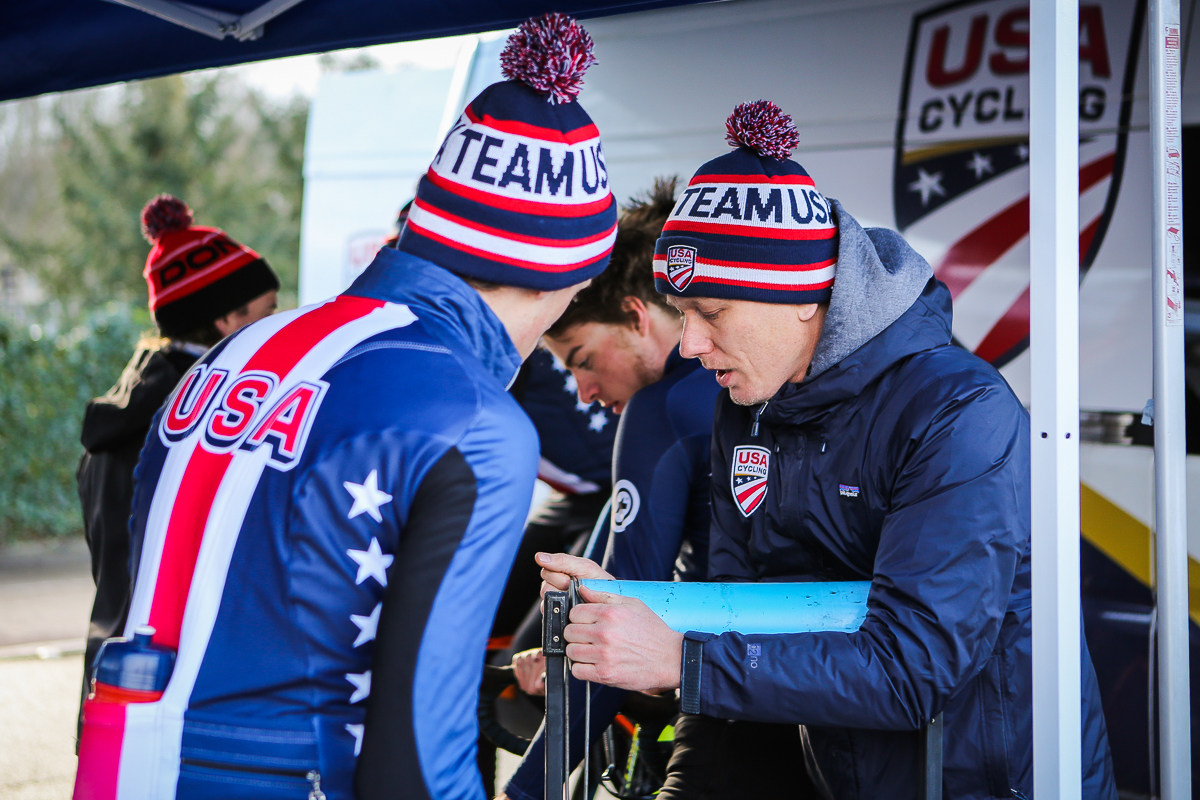 Cyclocross team USA WK Valkenburg 2018